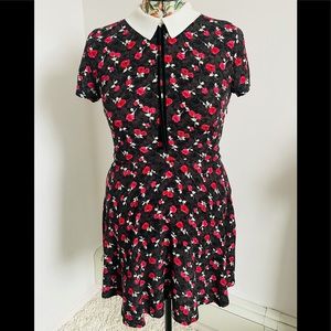 SOLD - Rose Floral Dress by Forever 21